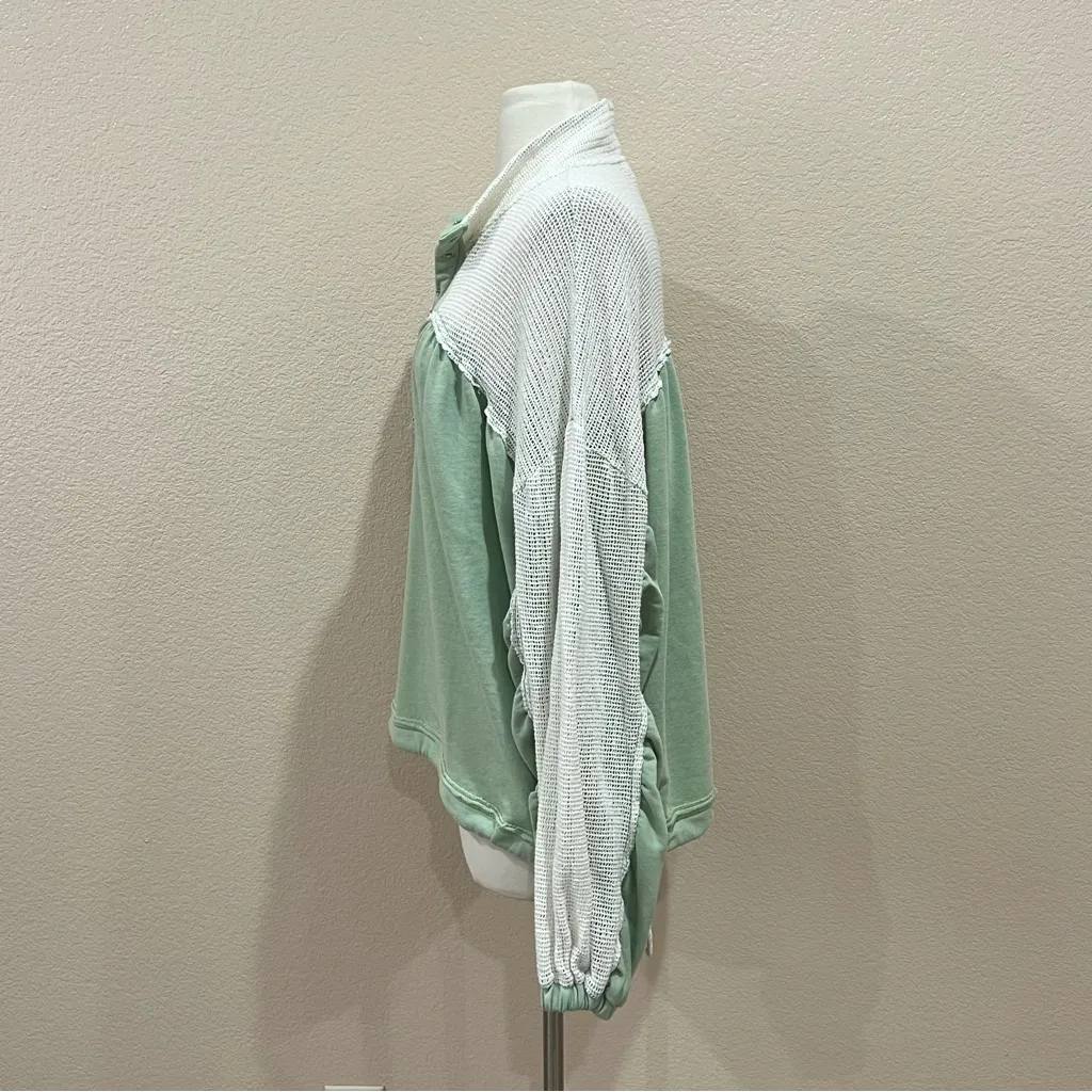 Out From Under Sienna Mesh Pullover Sweatshirt Size Small - Image 7