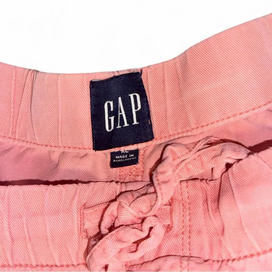 Gap Women’s Pink Drawstring Shorts – Size XL - Image 3