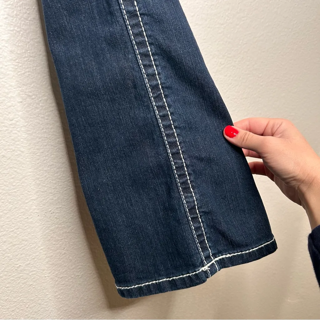 Ariat R.E.A.L. Low Rise Stretch Rosy Whipstitch Boot Cut Jean Lakeshore 30R - Image 8