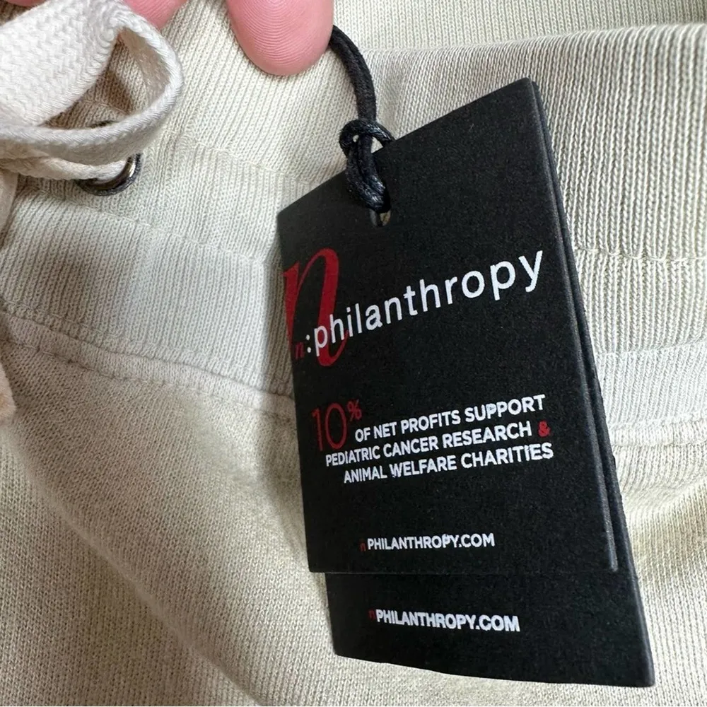 n:PHILANTHROPY Distressed Coco Shorts Bone NWT in XS - Image 6