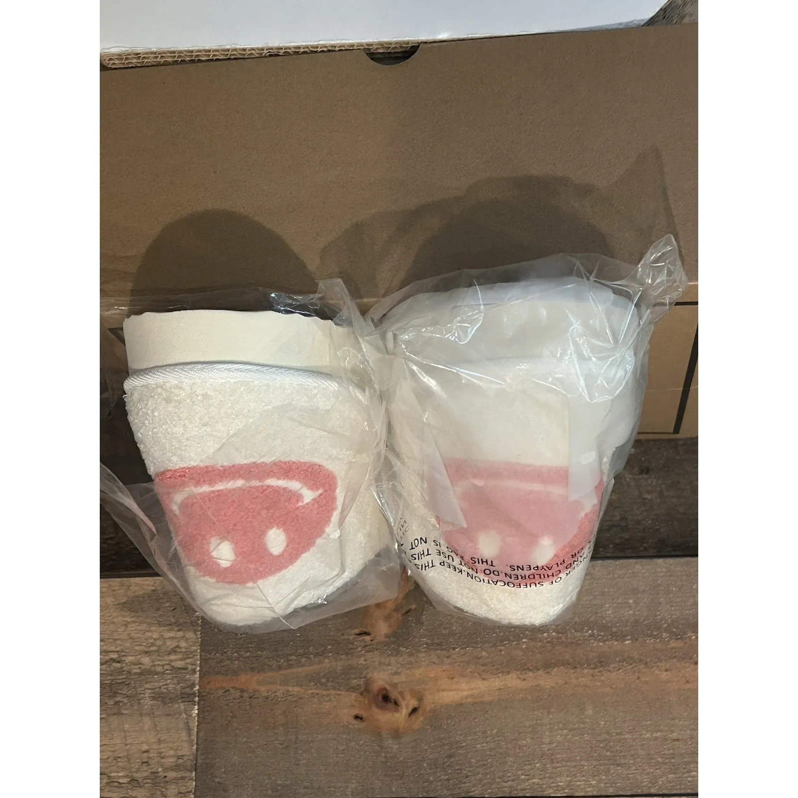 NIB MIA Icicle Cream And Pink Watermelon Smiley Face Slippers‎ Size 10 - Image 3