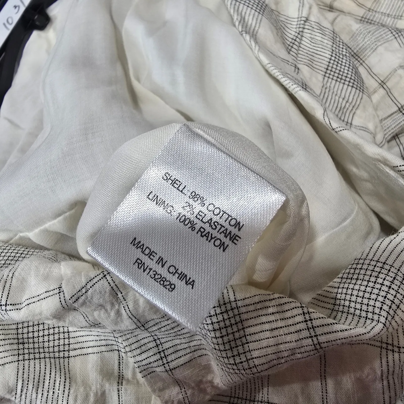 Tularosa Sage Jumpsuit in White & Black Large - Image 13