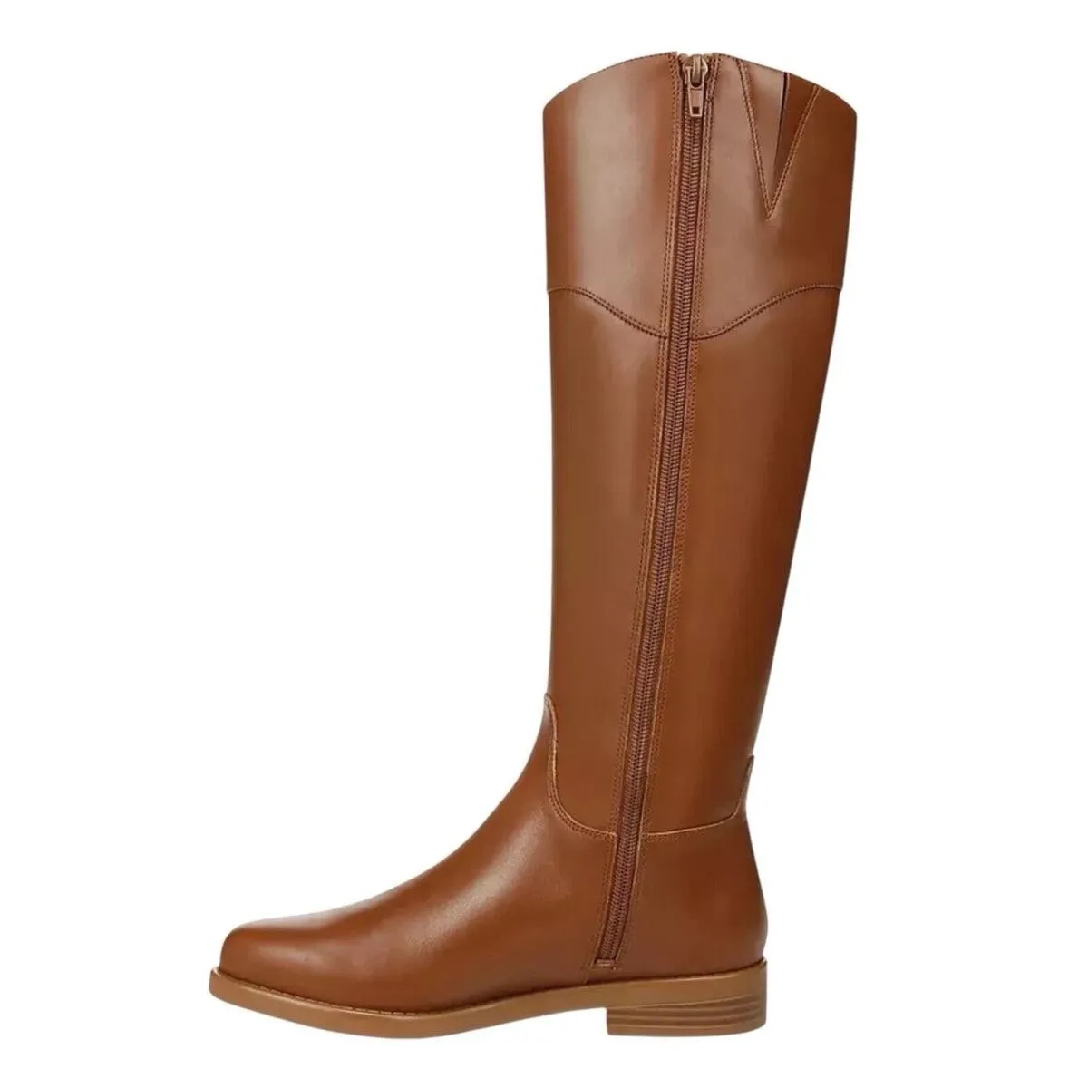 Giani Bernini Womens Sandraa Leather Knee-High Boots | Cinnamon‎ | 5.5M - Image 4