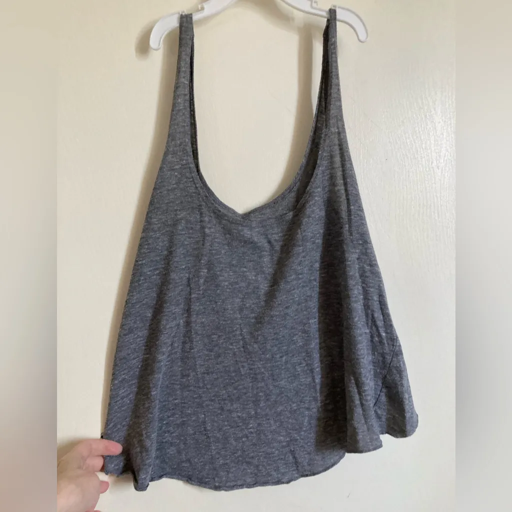 Vans Van’s Gray Skater Scoop-Neck Thin Strap Tank Top A239 - Image 4