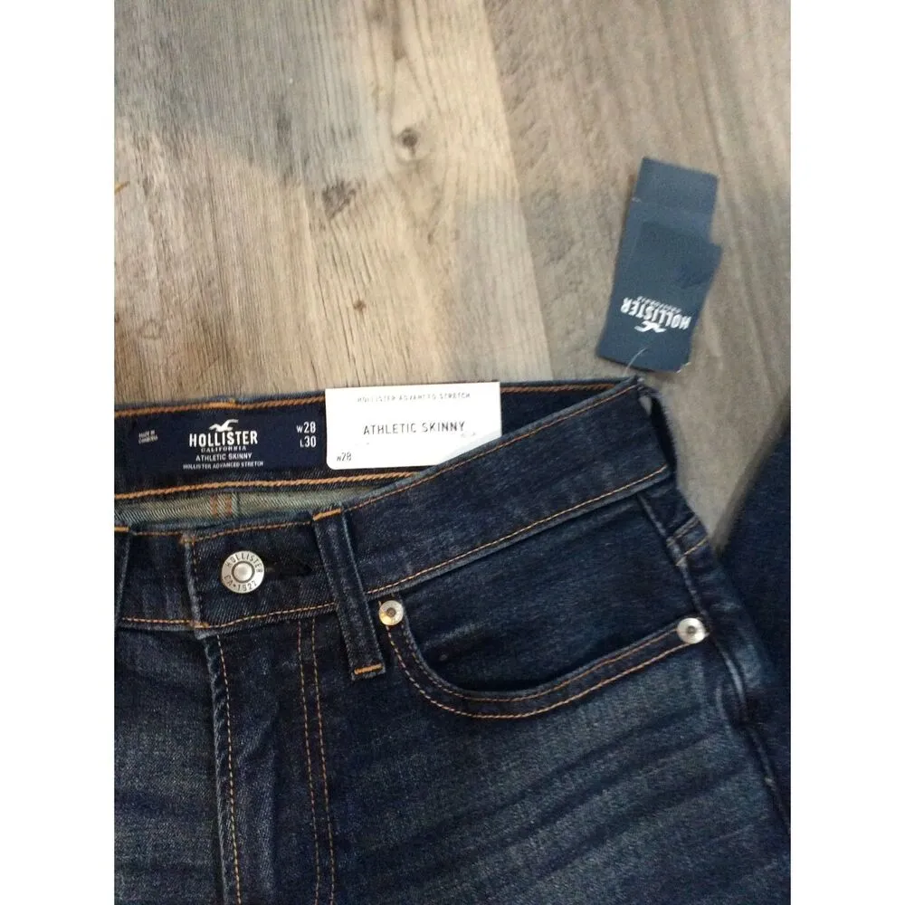 Hollister NEW NWT Athletic Skinny jeans Size 28x30 Womens - Image 6