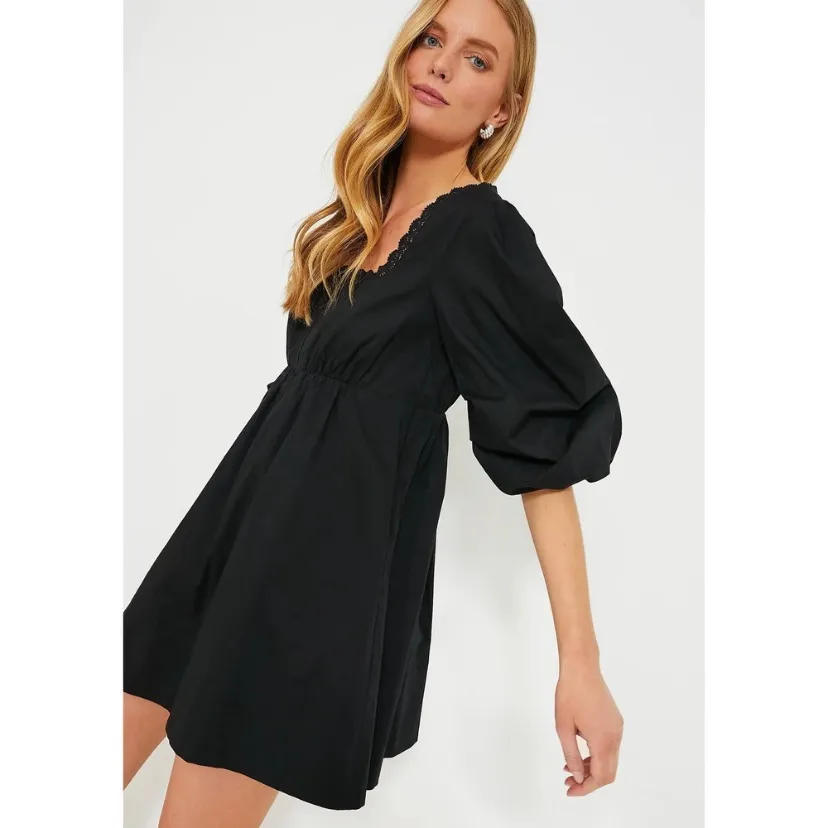 TUCKERNUCK Pomander Place Black Jenny Dress NWT Size‎ Small LBD Resortwear Vacay - Image 3
