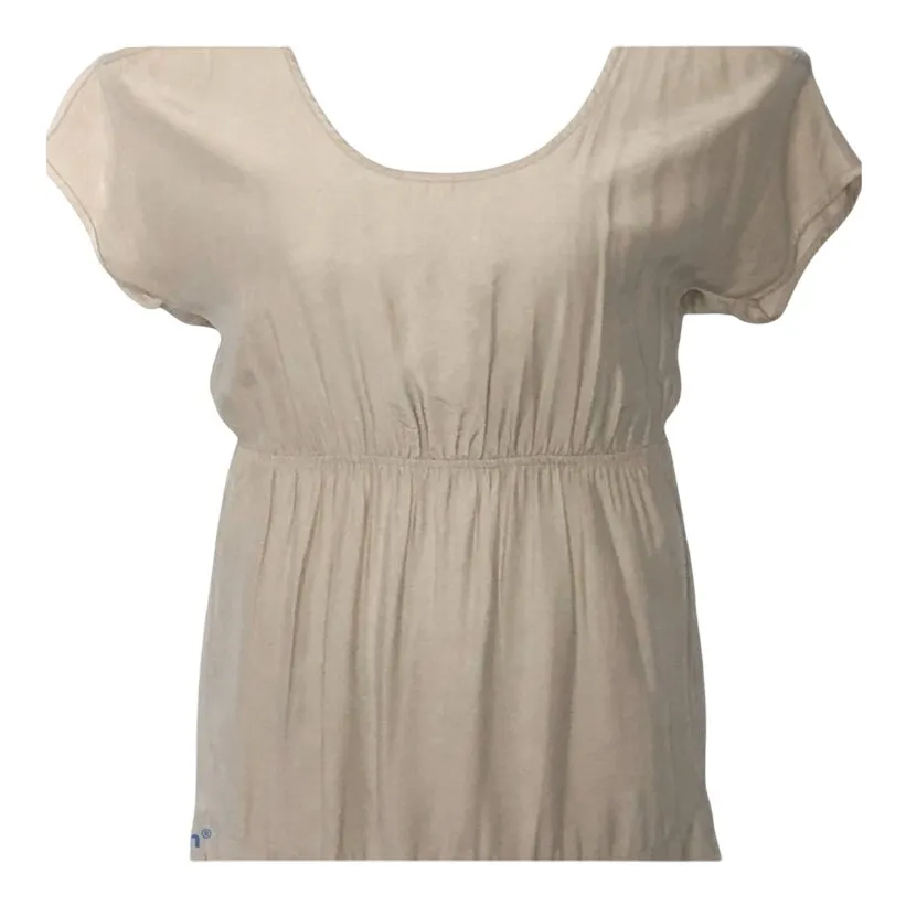 Urban Outfitters Silence + Noise Cold Shoulder Mini Dress Tan XS - Image 5