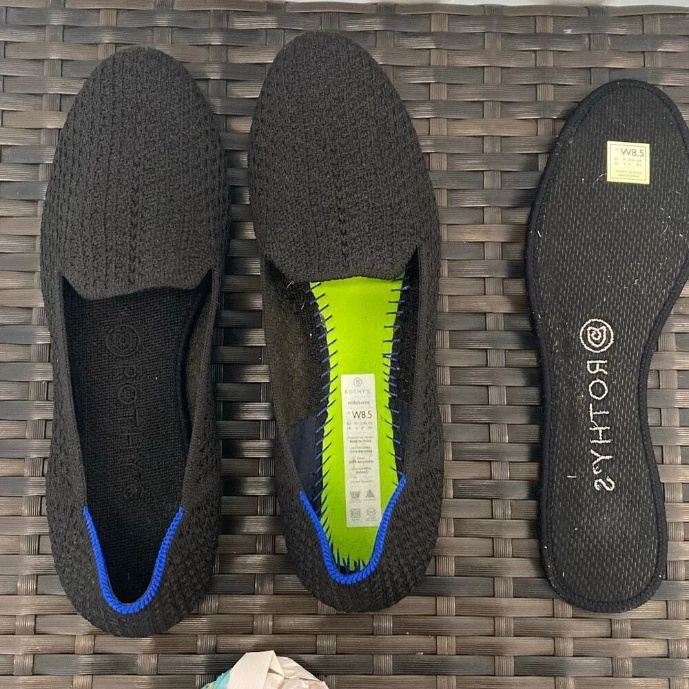 Rothy’s round toe honeycomb, woven knit ballet flat shoes  woman size 8.5 - Image 9