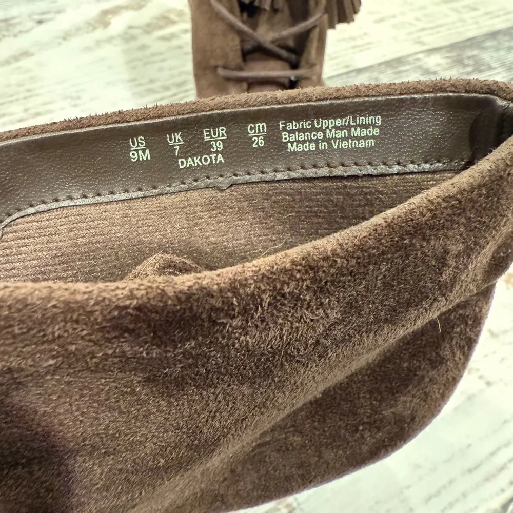 Dr. Scholl's Wedge Ankle Boots, Brown, Size 9 Brown - Image 11