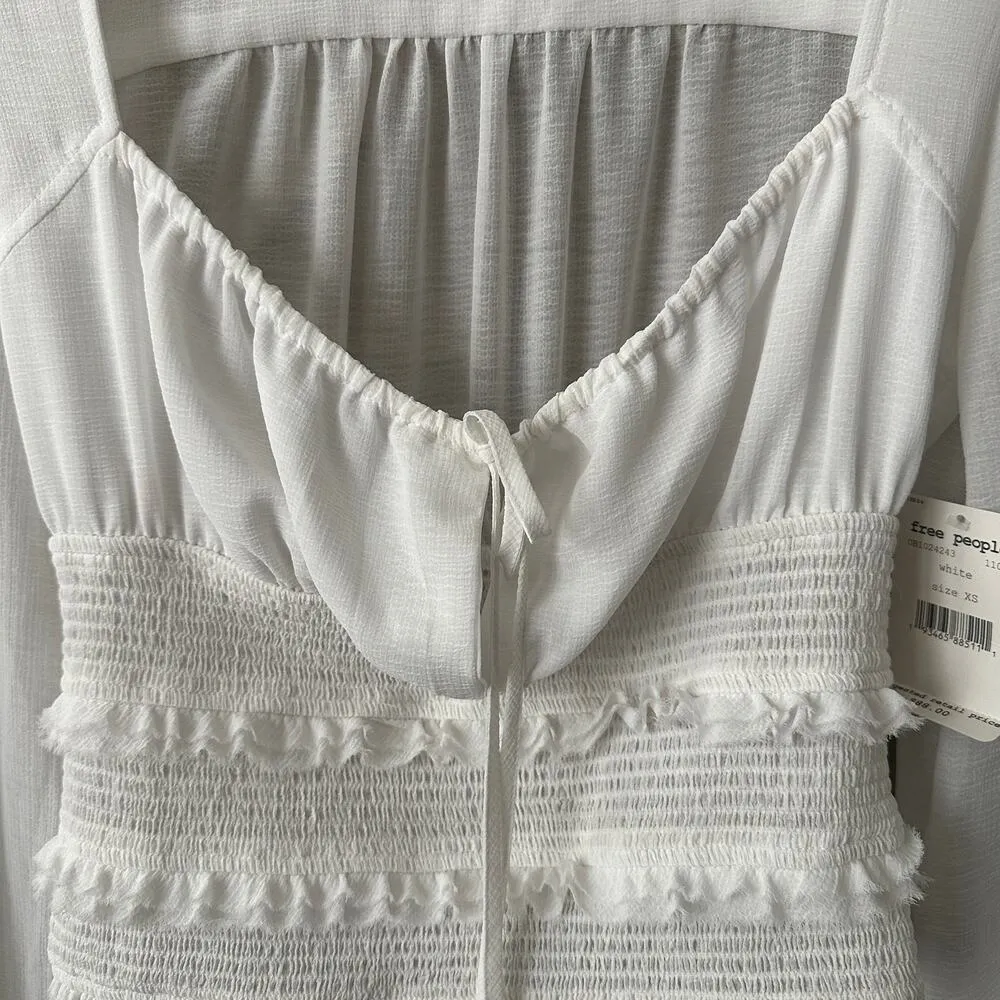 Free People Solid Lolita Blouse - XS NWT - Image 5