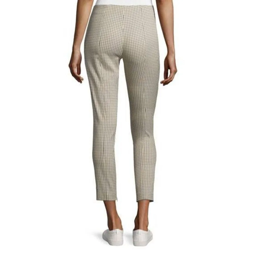 Theory Alettah Ainsley Check cropped pants size 0 - Image 6