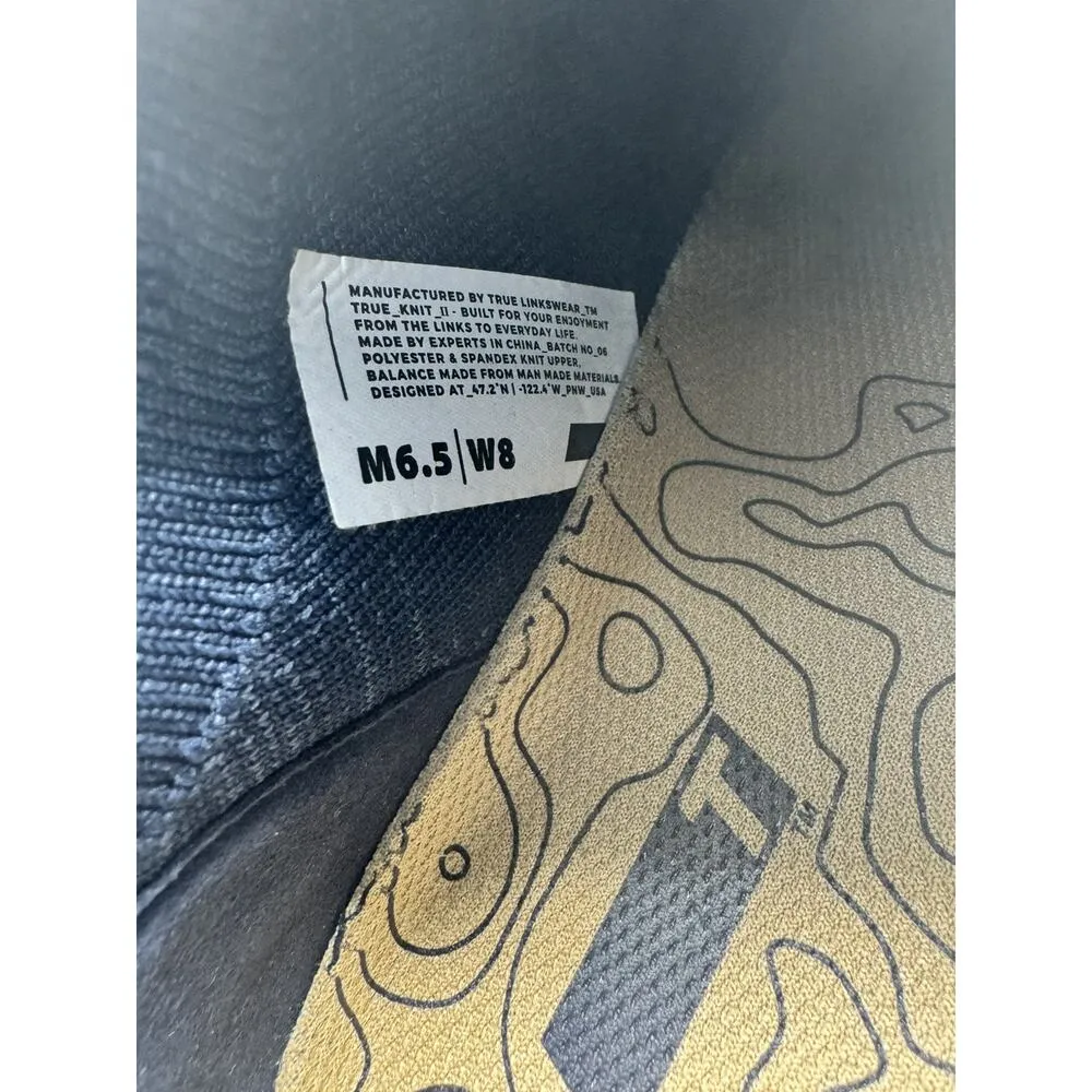 True Linkswear All Day Knit II Navy Blue Comfort Golf Sneakers Womens 8 Mens 6.5 - Image 11