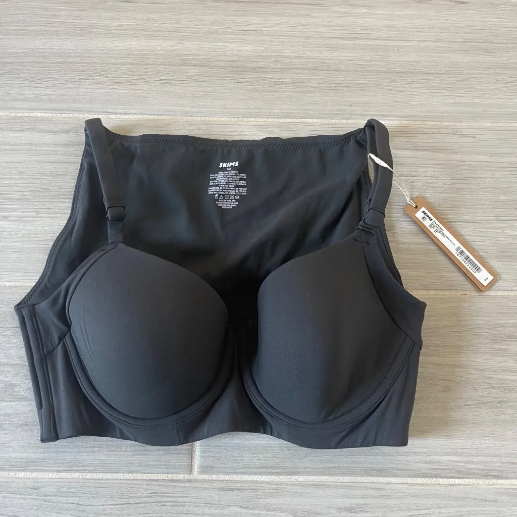 NWT SKIMS FITS EVERYBODY FULL COVERAGE BACK SMOOTHER BRA 34B - Image 2