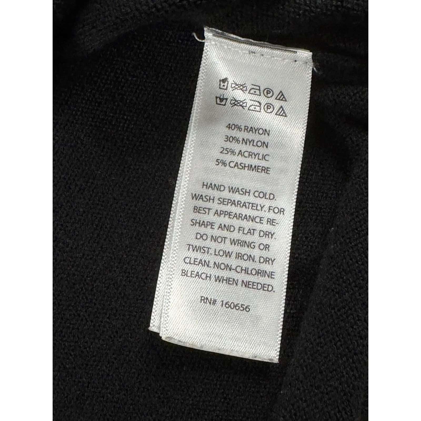 Rachel Zoe Black Sweater Pumpkin Love Graphic‎ Small Cashmere Blend Fall Fashion - Image 3