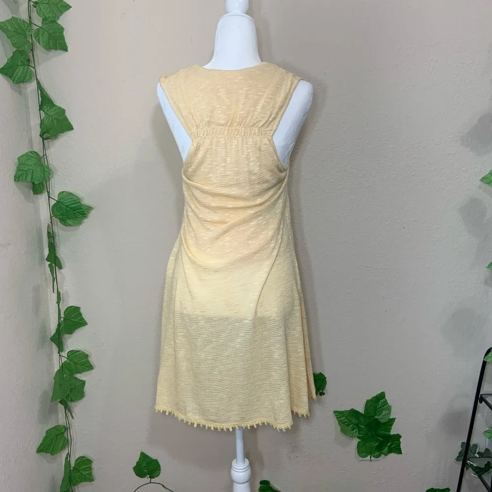 Anthropologie A’reve Cream Romantic Cream Dress - Image 6