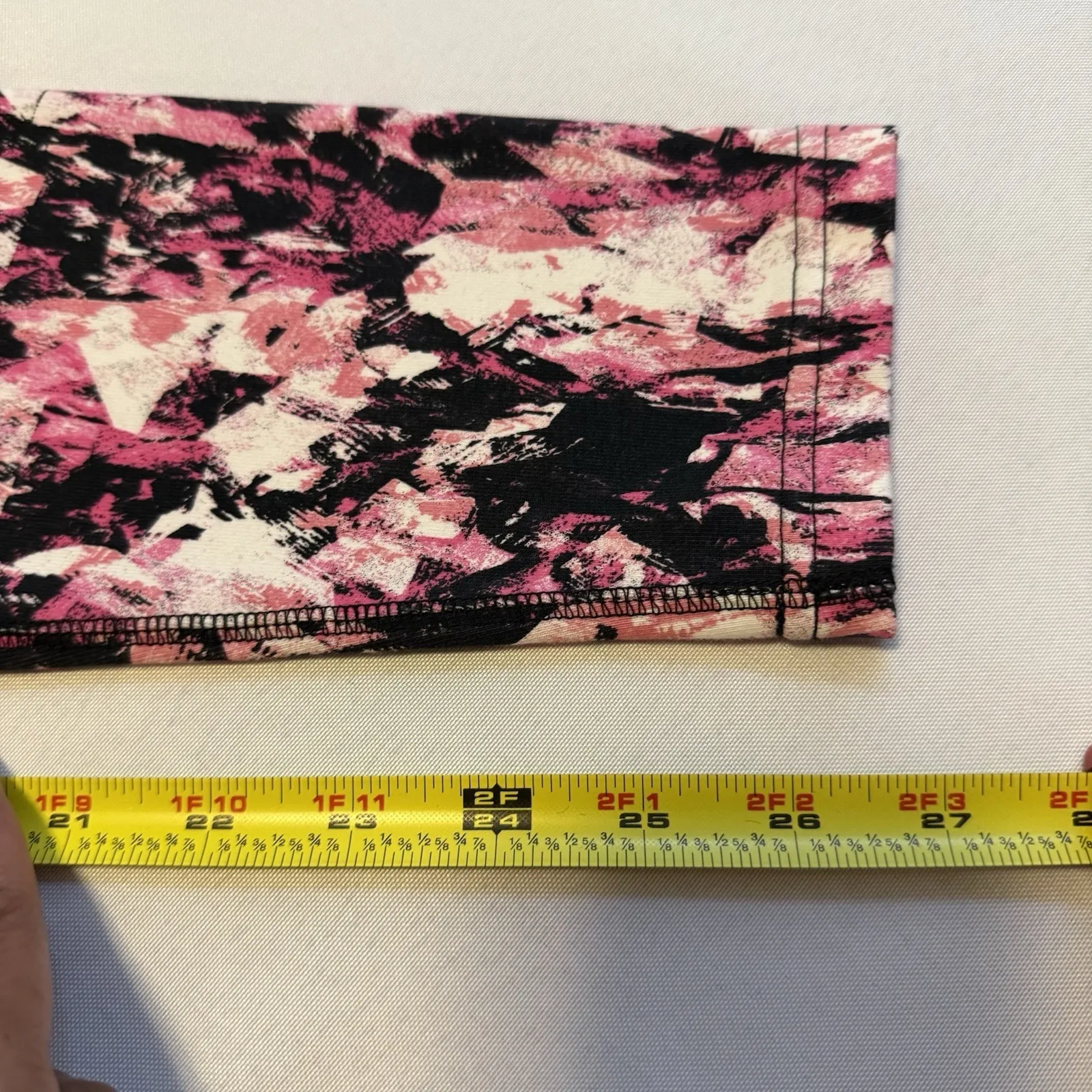 Nike Legging Nike Encore Leg-A-See Mishmash Rose 643047-644 Allover Print Sz M # - Image 7