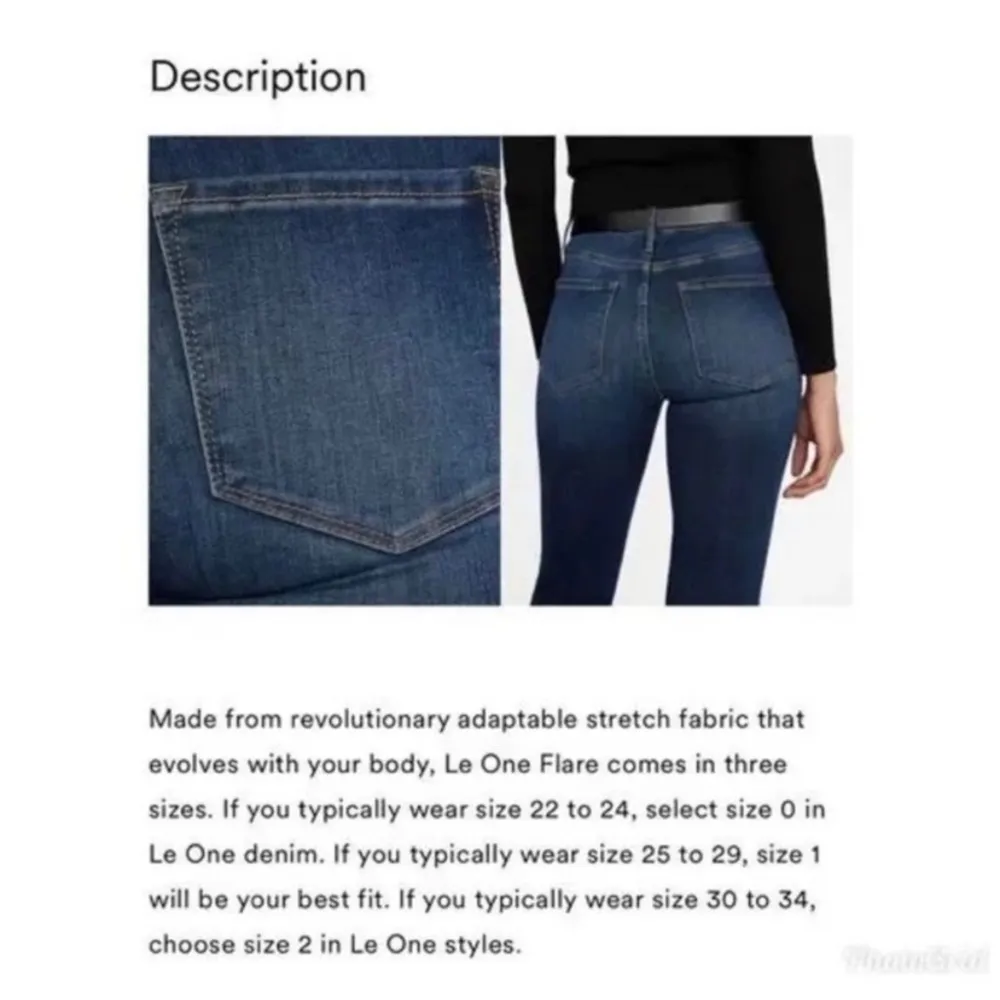 Frame Le One Skinny High Rise Kodak Wash Jeans Size 2 - Image 11