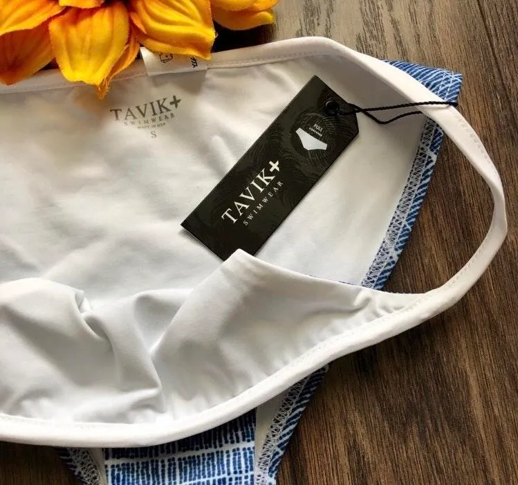 TAVIK ANTIC Off The Grid Pacific Blue Bikini Bottoms SMALL - Image 8