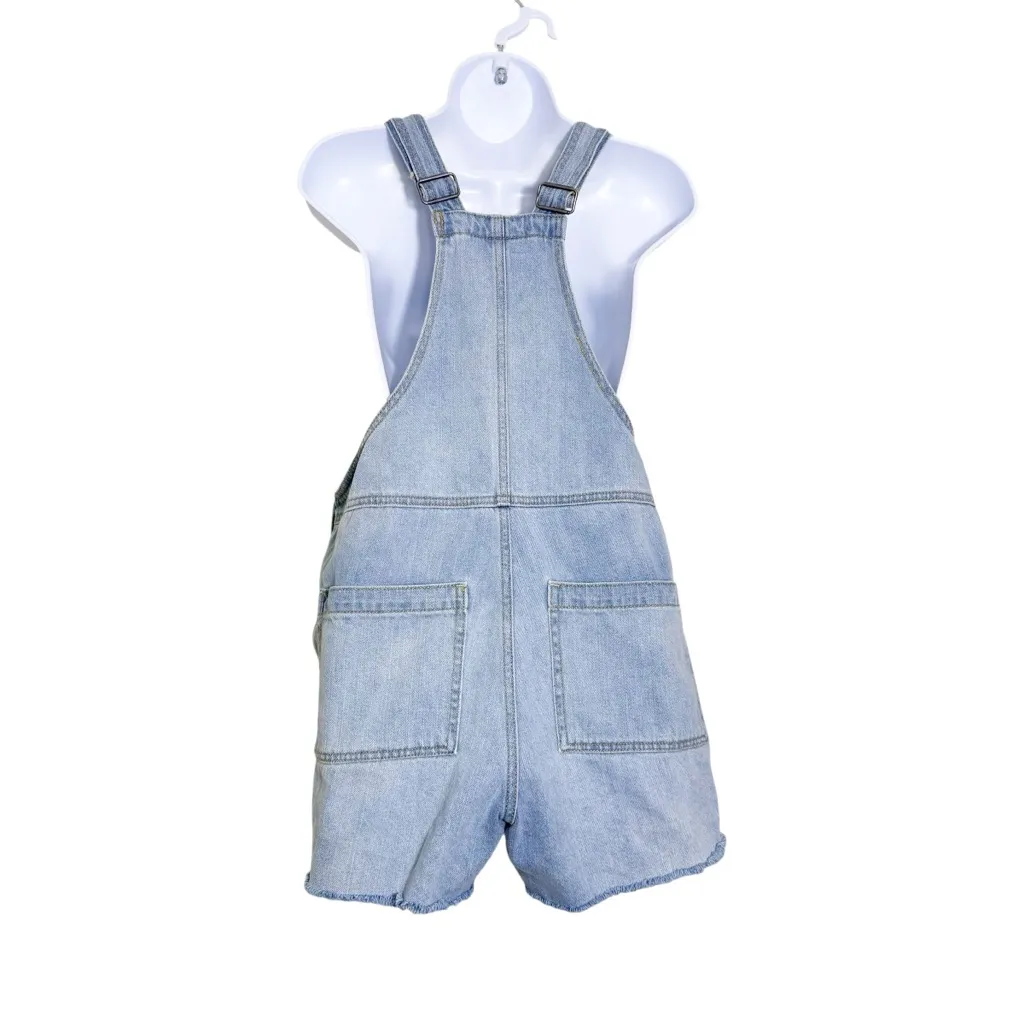 Universal Threads Universal Thread Women's‎ Denim Boyfriend Shortalls size 8 - Image 7