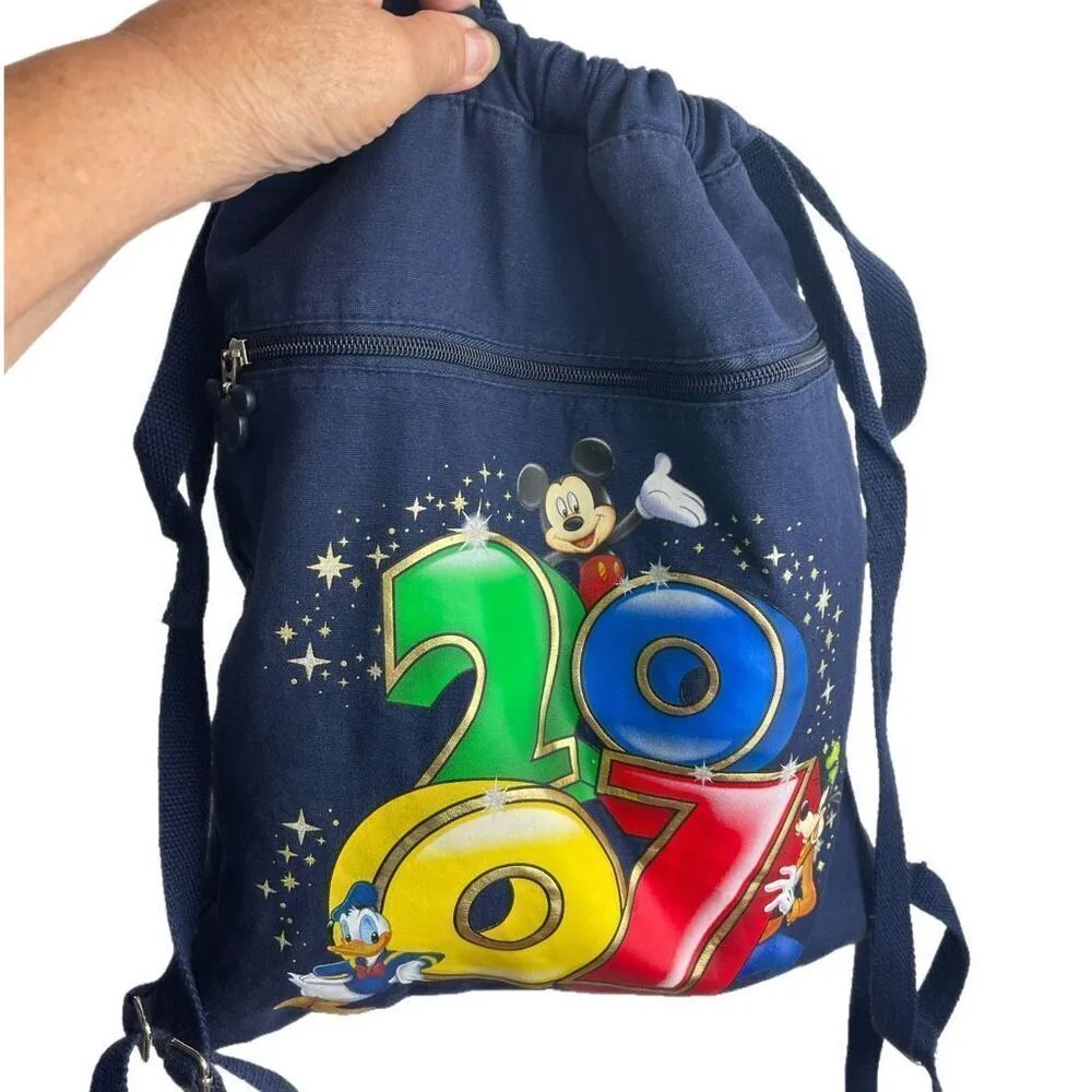 Walt Disney World 2007 canvas backpack. - Image 2