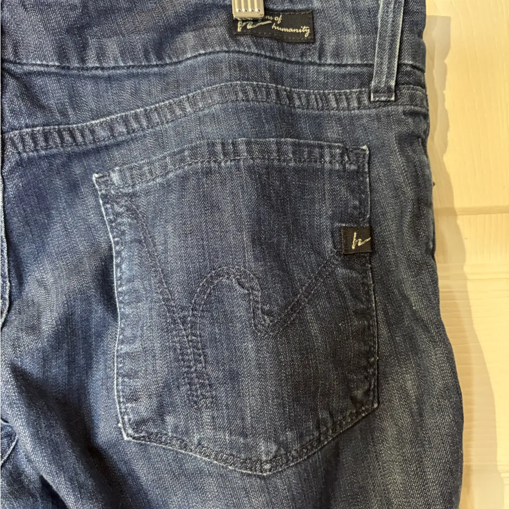 Citizens of Humanity Birkin #186 Low Waist Wide Leg Size 30 Cut 4553 Style 186-1 - Image 4