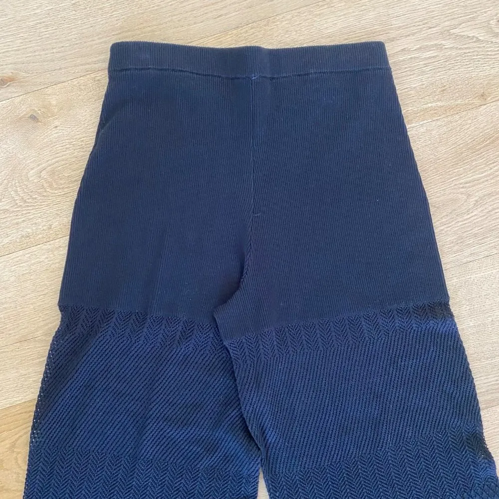 Toccin Crochet Pants in Jet Black Size XS - Image 8