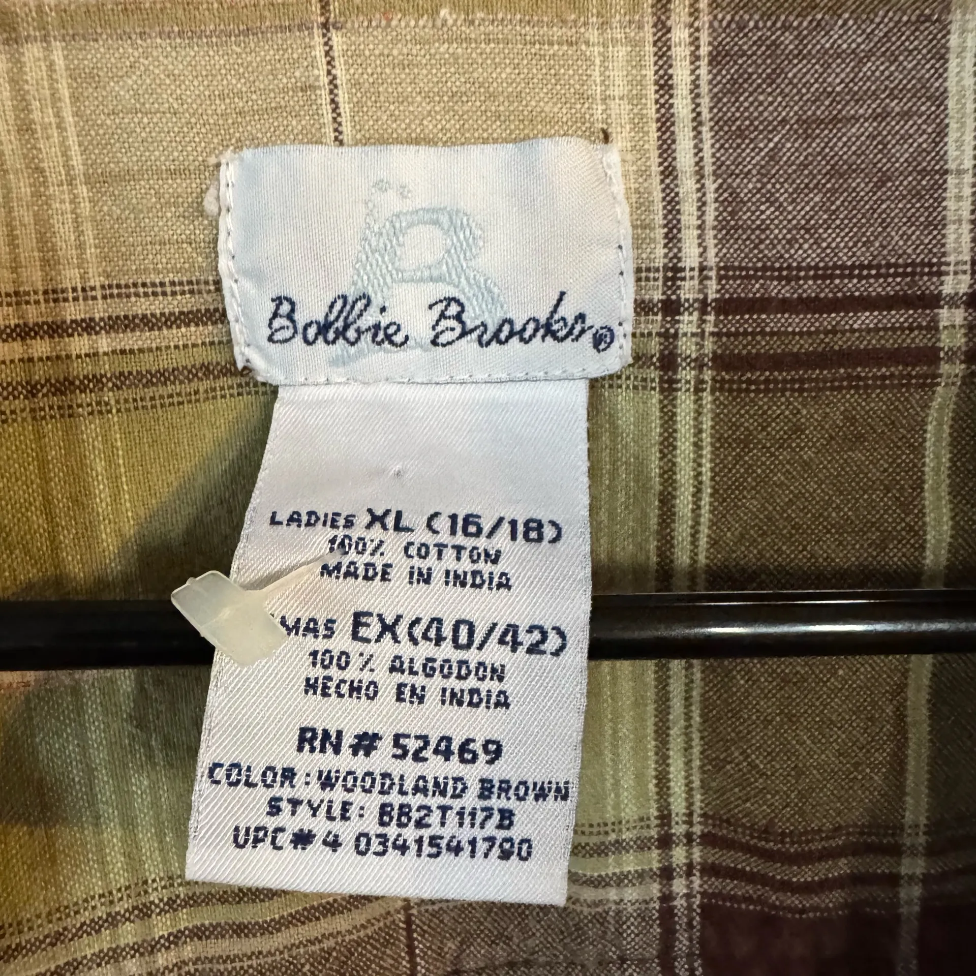 VTG Bobbie Brooks 70s/80s Bobbie Brooks Button Down Womens XL Safari Boho Earthy - Image 6