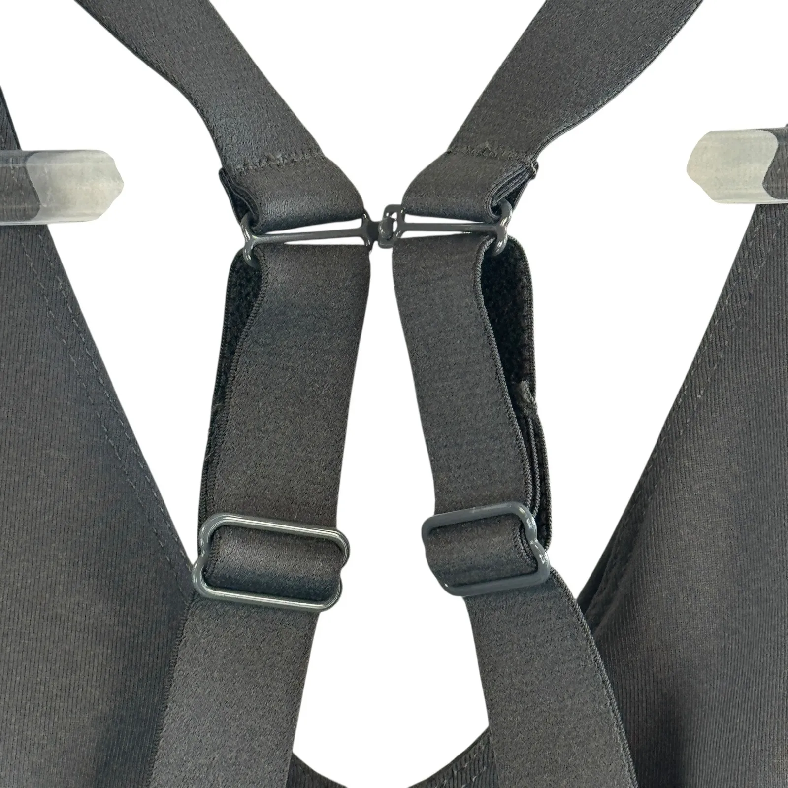 Fabletics Onyx Smudge V Neck Strappy Back M Support Sports Bra L Diamond‎ Dye - Image 9