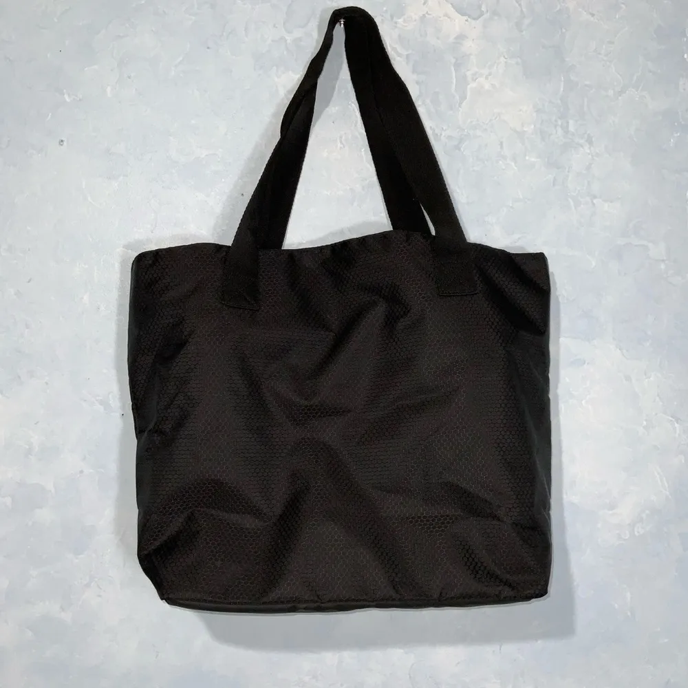 Black Shoulder Gym Bag~Drawstring~Colorful Graphic Logo~Large~20X14X6 - Image 8