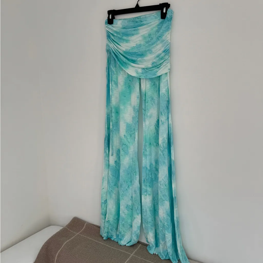 NWT Flowy Tie-Dye Pants - Image 2