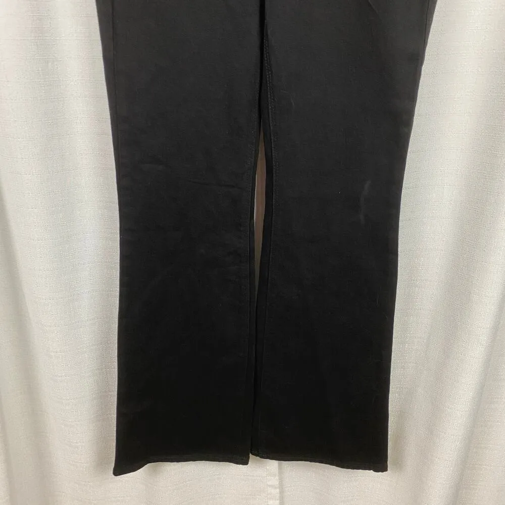 Old Navy Black Extra High Rise Flare Jeans Sz.8 NWT - Image 7