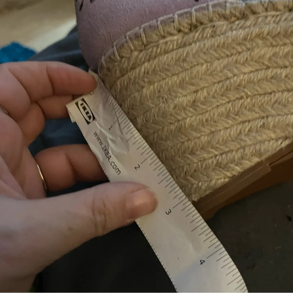 Sage + Simple Sandy shoe in lilac size 9 laser cut floral design Purple - Image 6