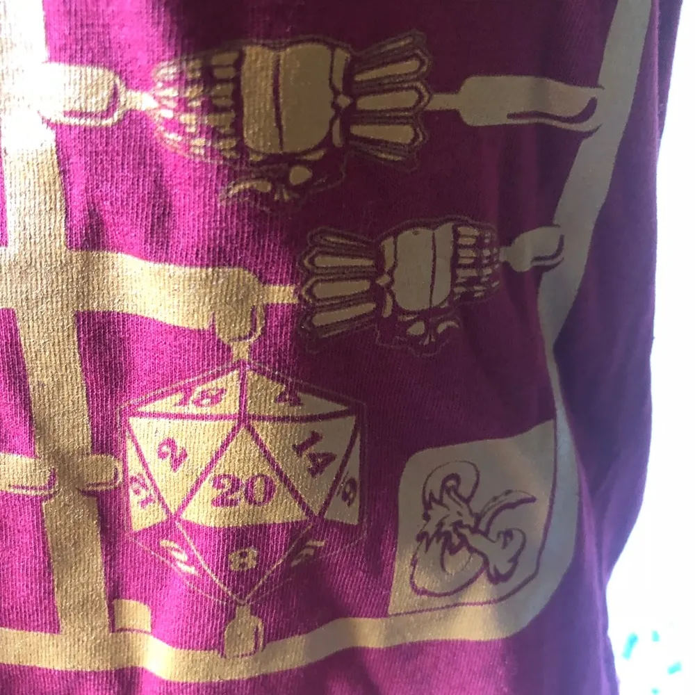D&D Lootcrate Shirt Red - Image 3