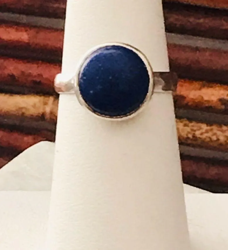Silpada Ring Blue Lapis Stone Sterling Silver Size 6 - Image 2