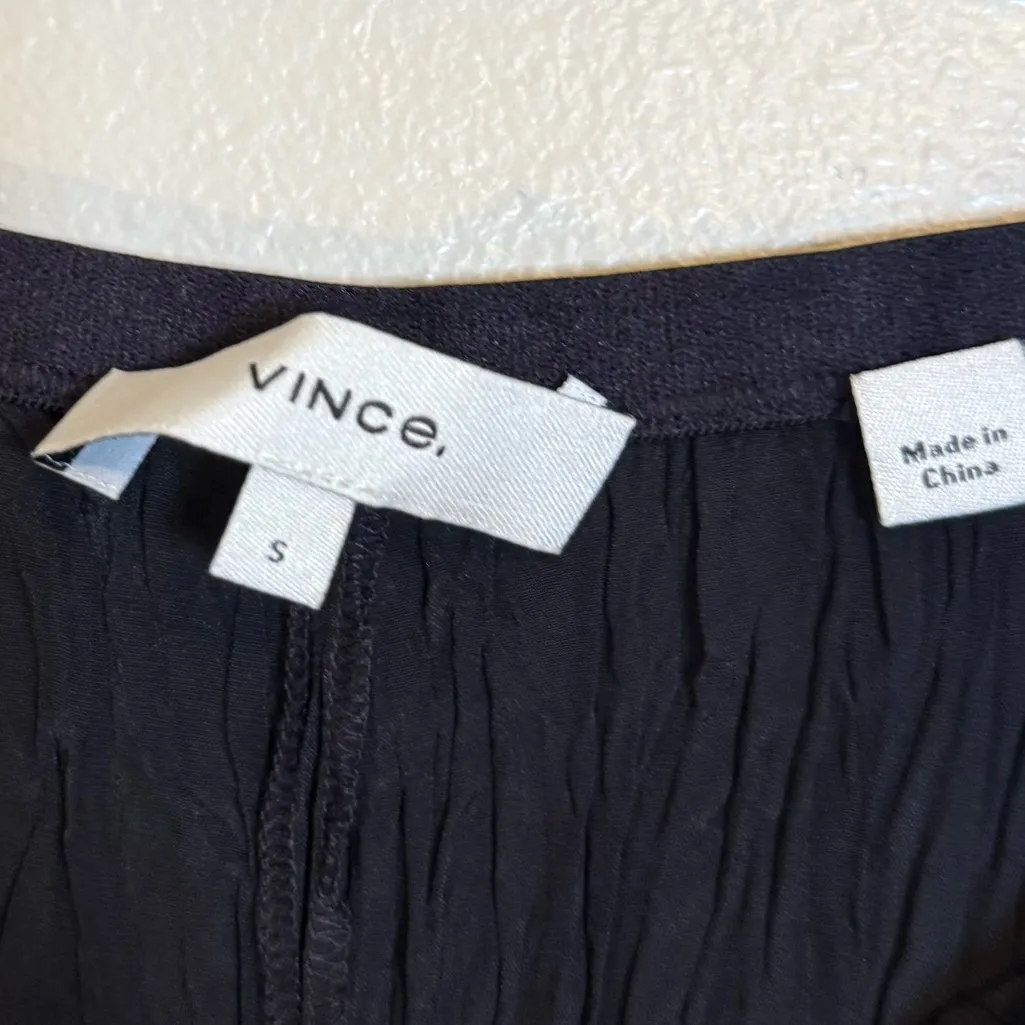 Vince Crinkle Textured Pull-on Pant - Image 4