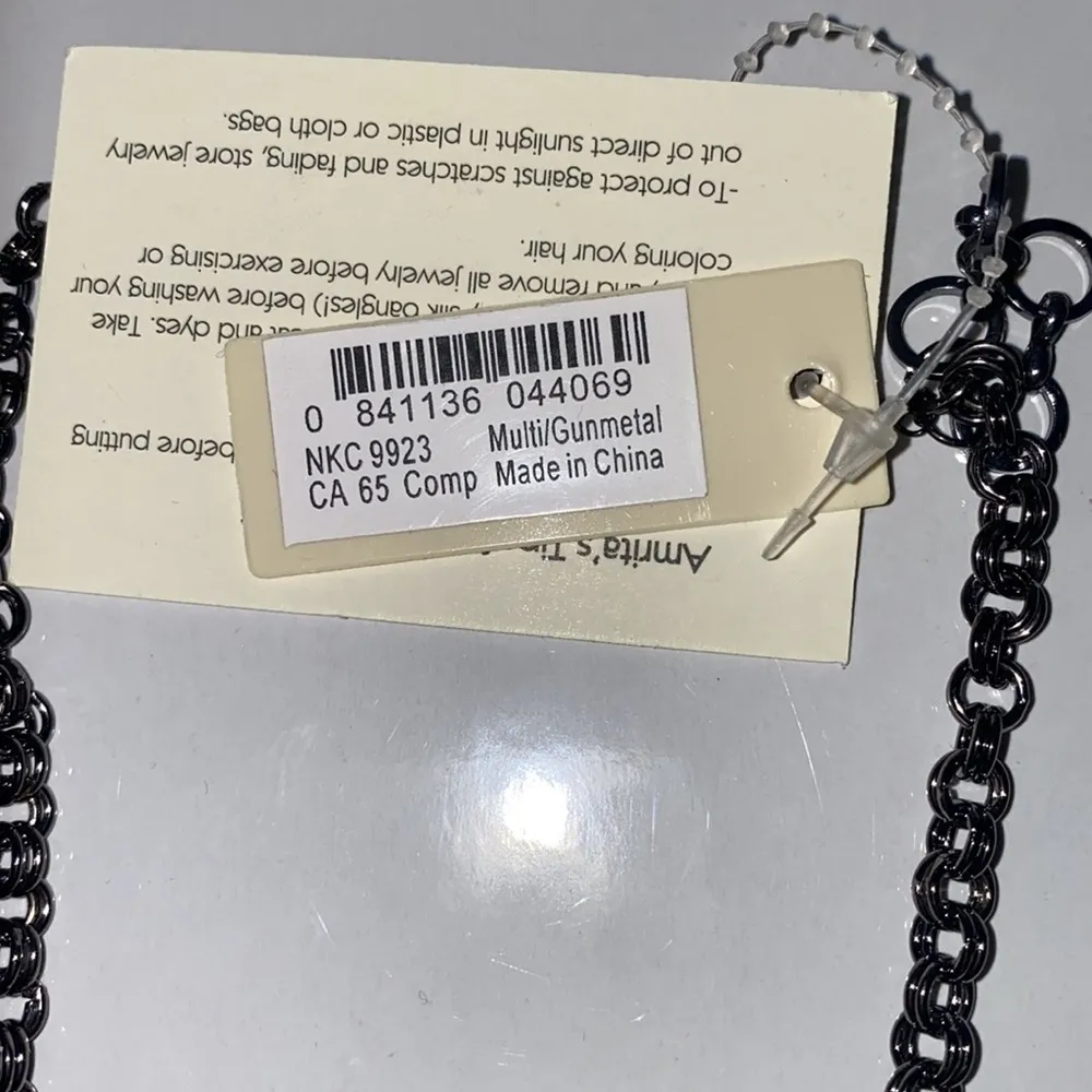 Iconic Amrita Singh Kingstreet statement necklace with Australian crystals. NWT. - Image 7