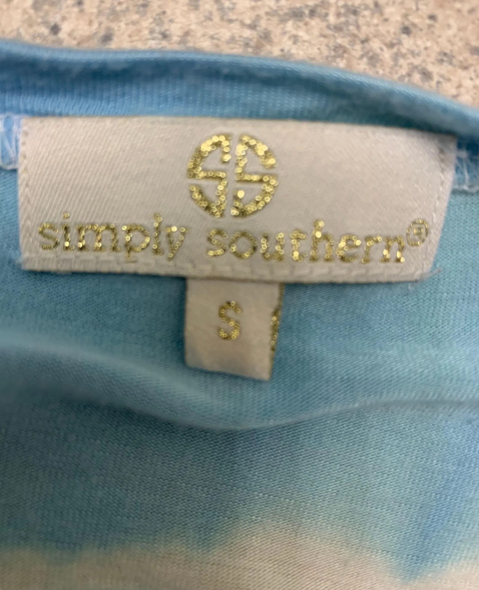 Simply Southern Tye-dye Ruffled Blouse - Image 3