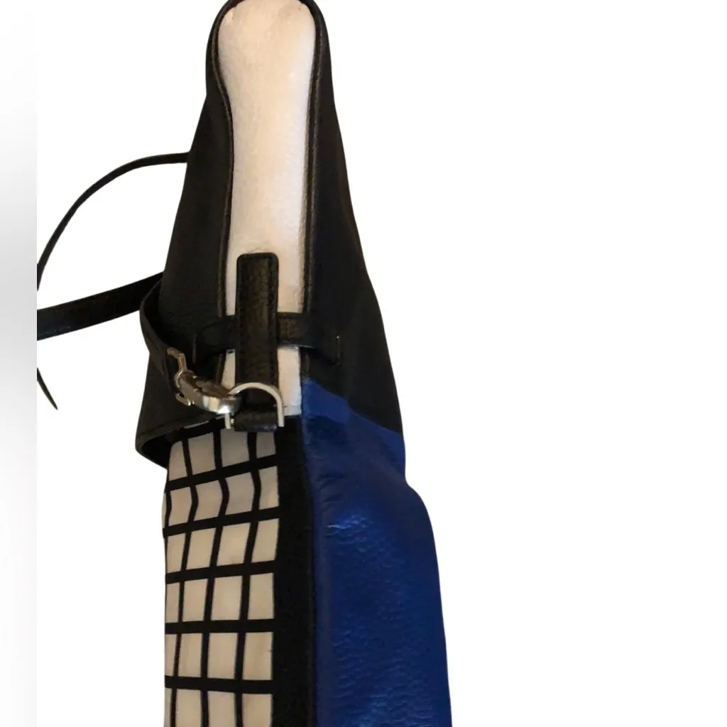 Kate Spade New York Carson Black and Blue Crossbody Bag - Image 5