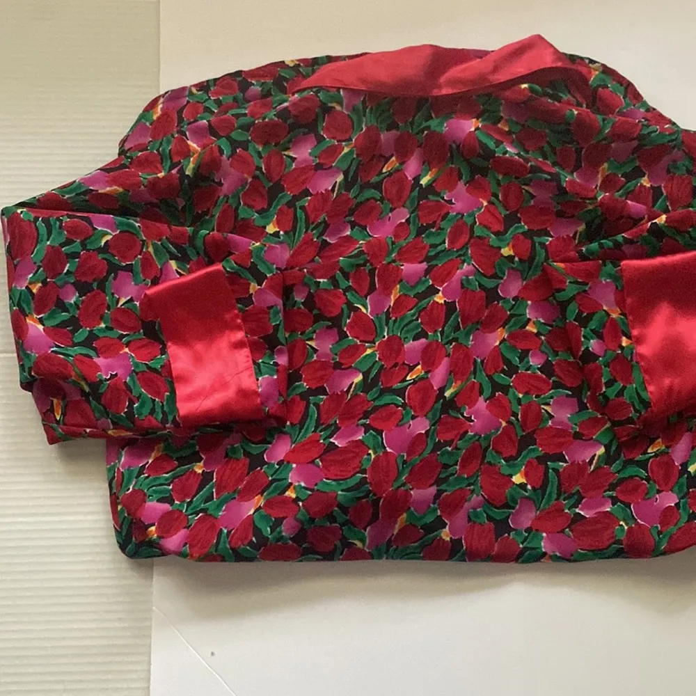 Vintage 80s Victoria’s Secret gold label tulip button nightgown, size small - Image 10