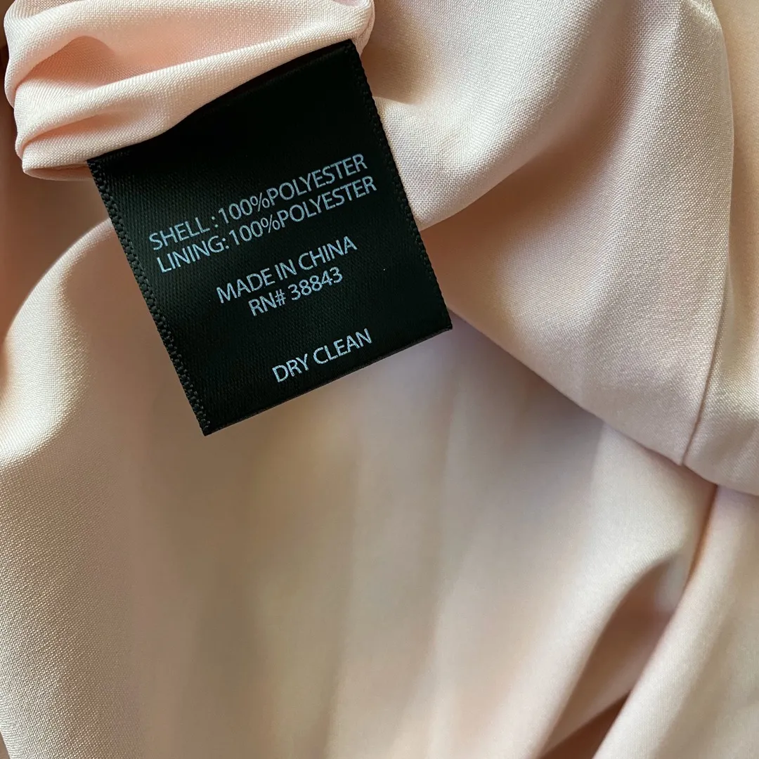 1472  cold shoulder pink dress - Image 5