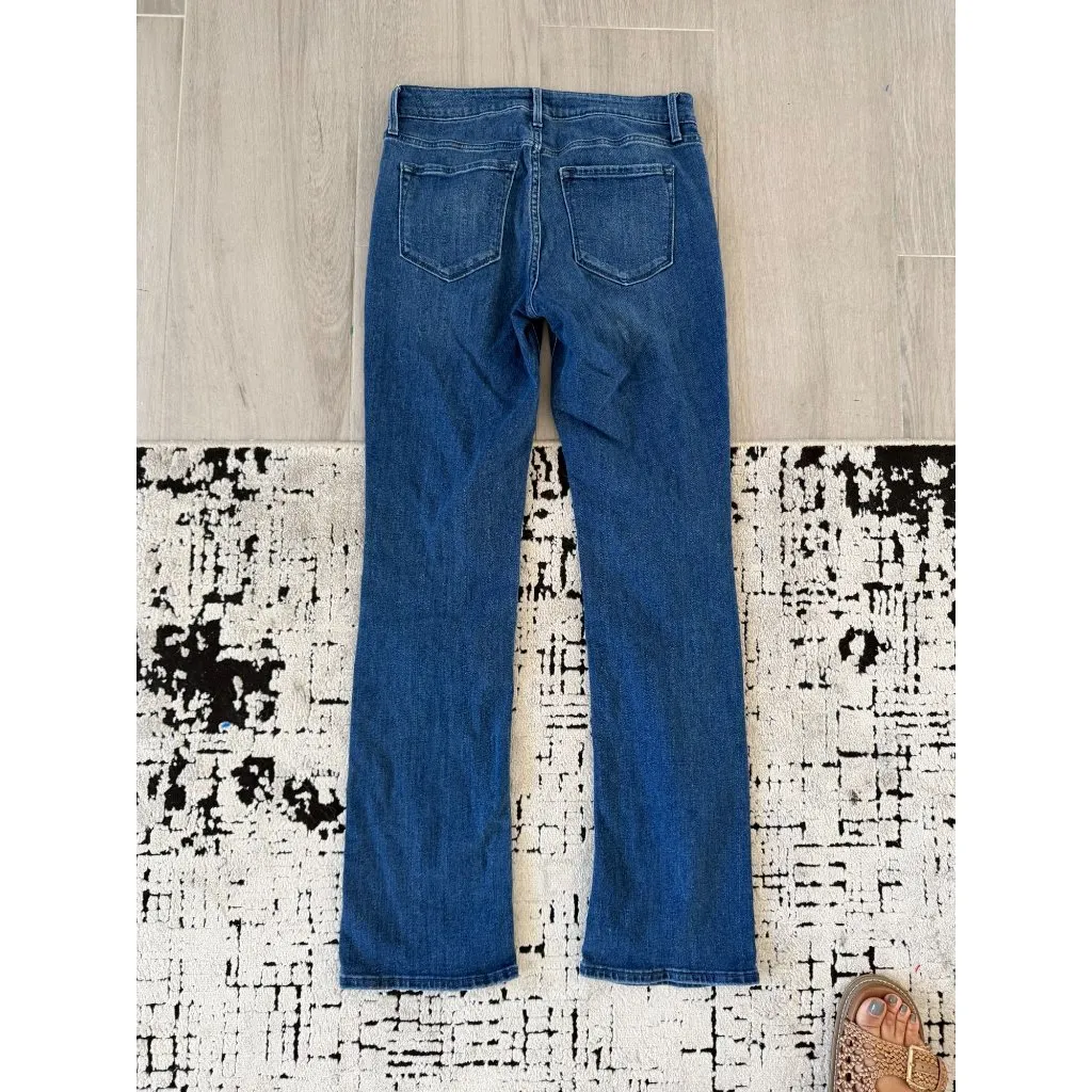 OLD NAVY Mid Rise Medium Wash WOW Bootcut Jeans Size 8 Long - Image 6