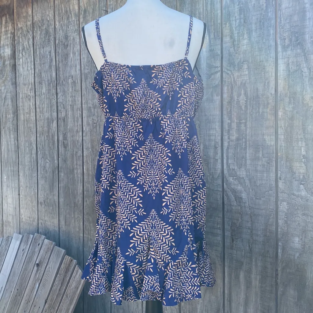 Cupshe V Neck Sleeveless Geo Print Flounce Short Mini Dress Size XL - Image 7