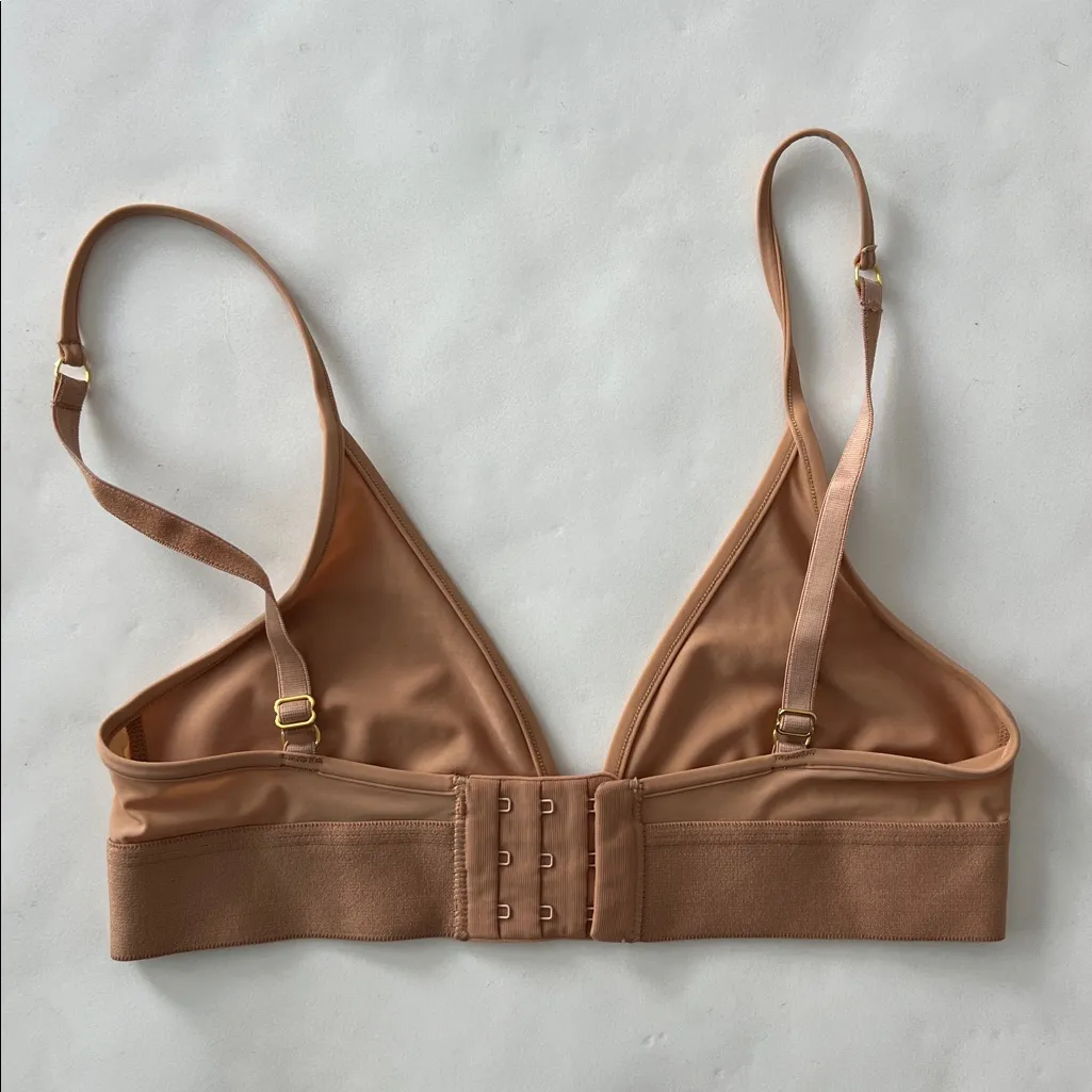 Pepper Ultra Fine Bralette in Tan XXS - Image 3