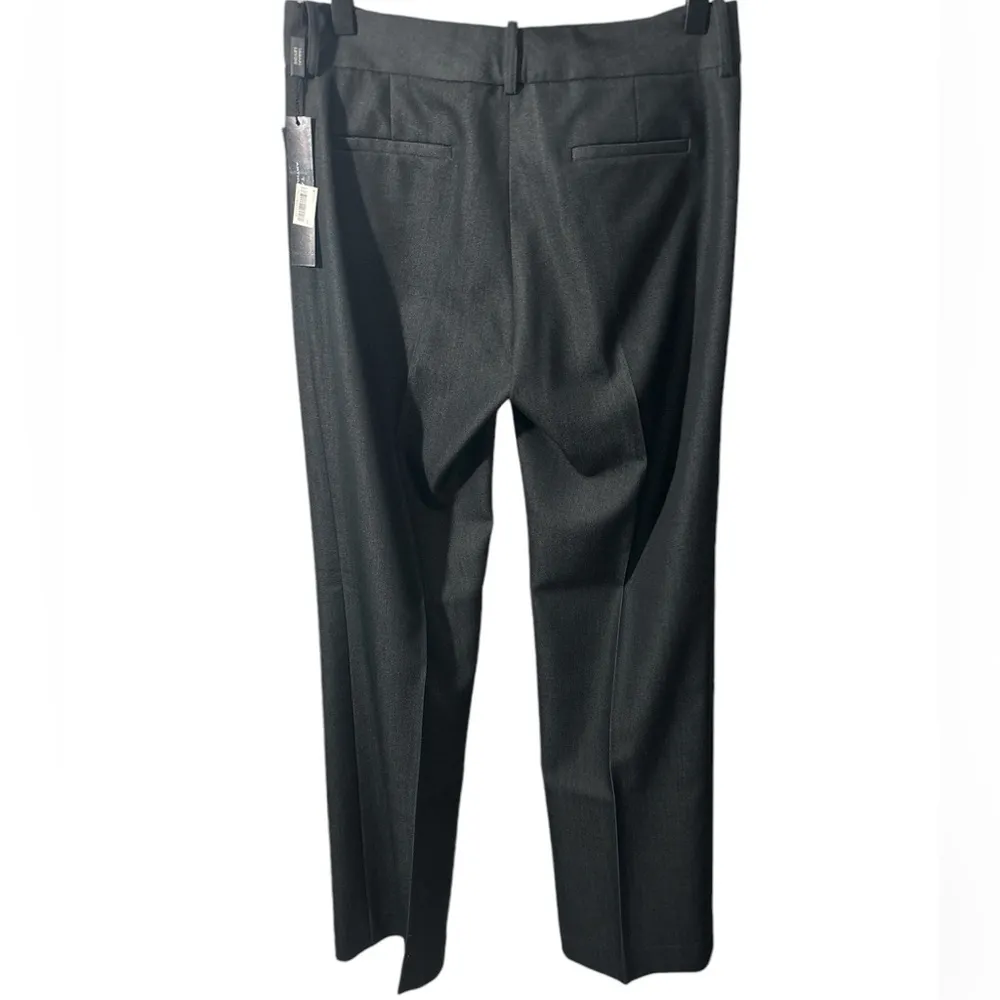 NWT Tahari Dress Pants 2 Charcoal Gray Business Trouser NEW - Image 2