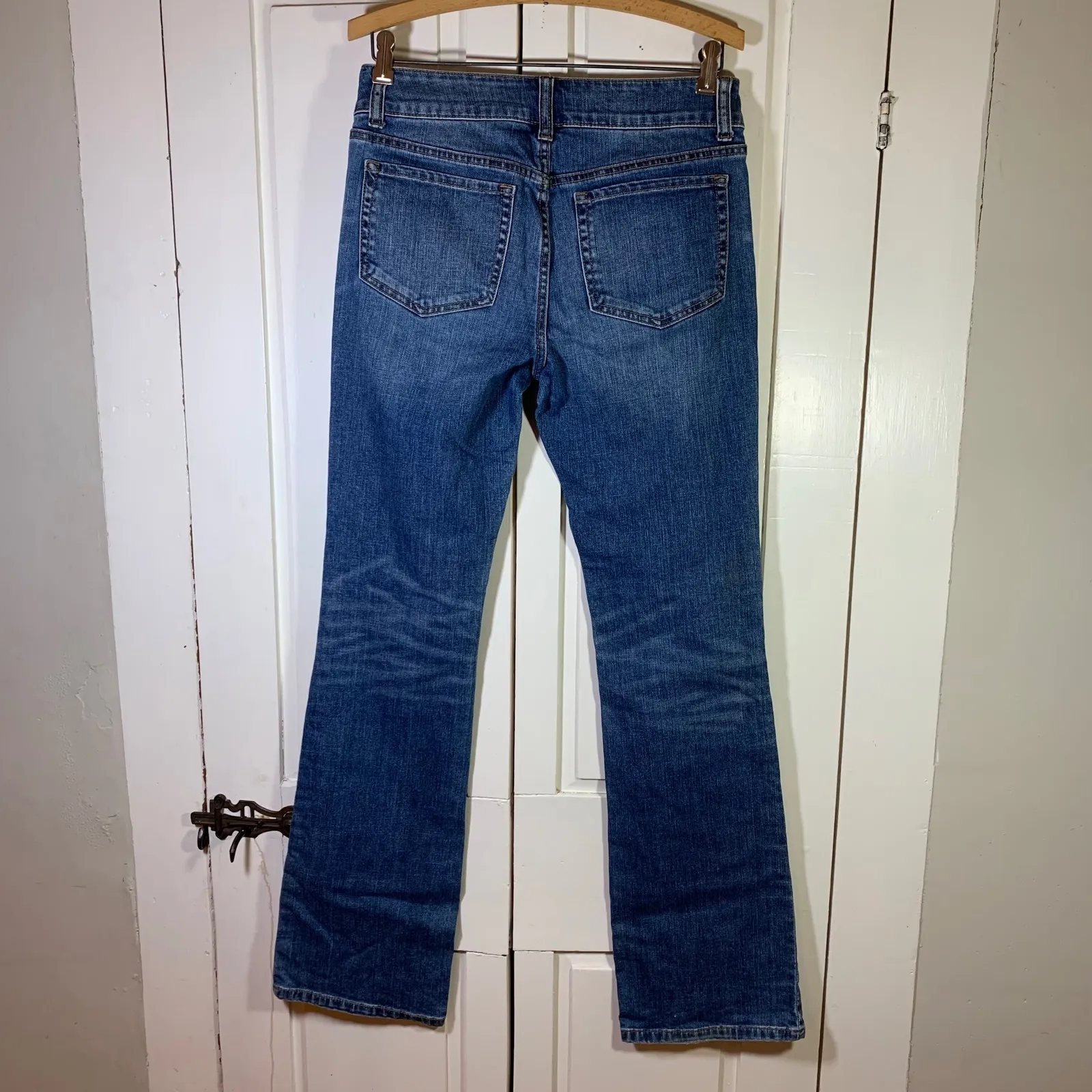 VTG Y2K London Jean Co VS Hipster Blue Denim Bootcut Jeans Women Size 6 READ - Image 2