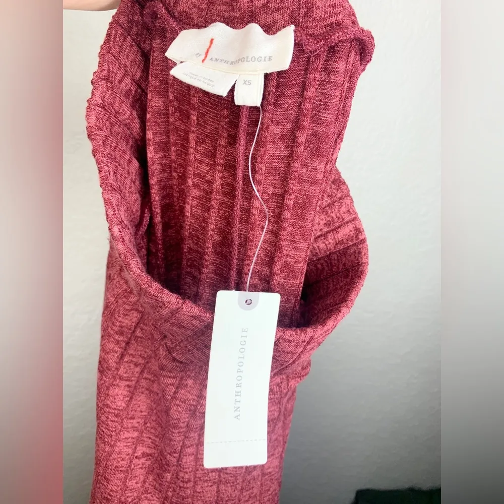 NWT Anthropologie Pauline Midi Sweater Ruffle Hem Skirt Size XS - Image 8