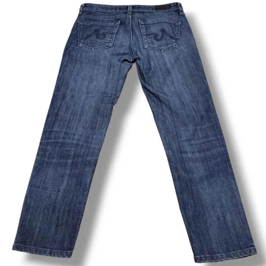 Adriano Goldschmied The Legging Crop Super Skinny Crop Jeans Size 27R 28x24 Blue  - Image 3