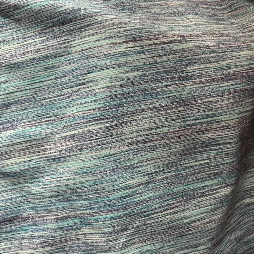 Lululemon Power Y Tank Sz 6 Luon Space Dye Camo Alberta Lake Fresh Teal - Image 4