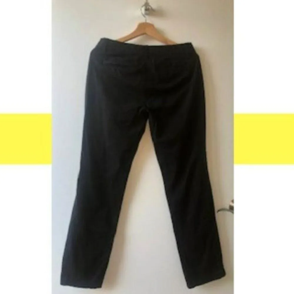 St. John's Bay black straight leg trousers size 8P petite classic Y2K chinos - Image 2