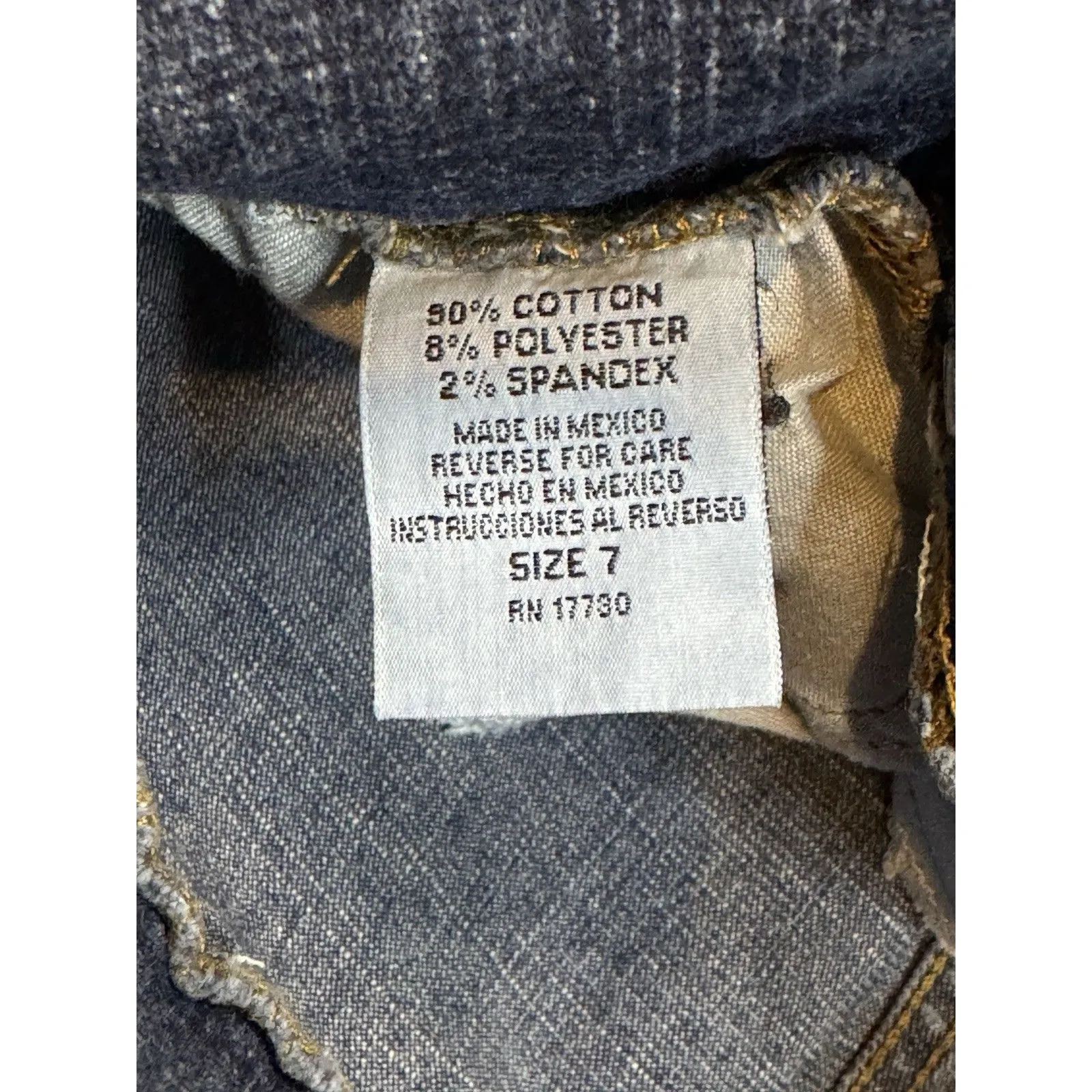 Mossimo Women’s Blue Bootcut Jeans Mid Rise Stretch Denim 2 - Image 8